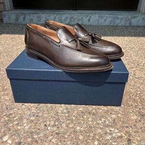 Tricker's Elton Tassel Loafer - Espresso Burnished UK11